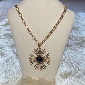 Statement pendant necklace